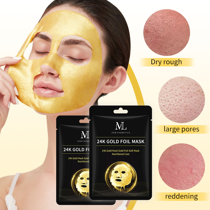 24K Gold Face Sheet Mask