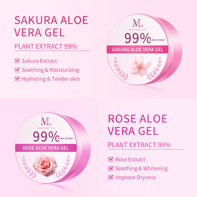 300g Whitening Rose Aloe Vera Gel