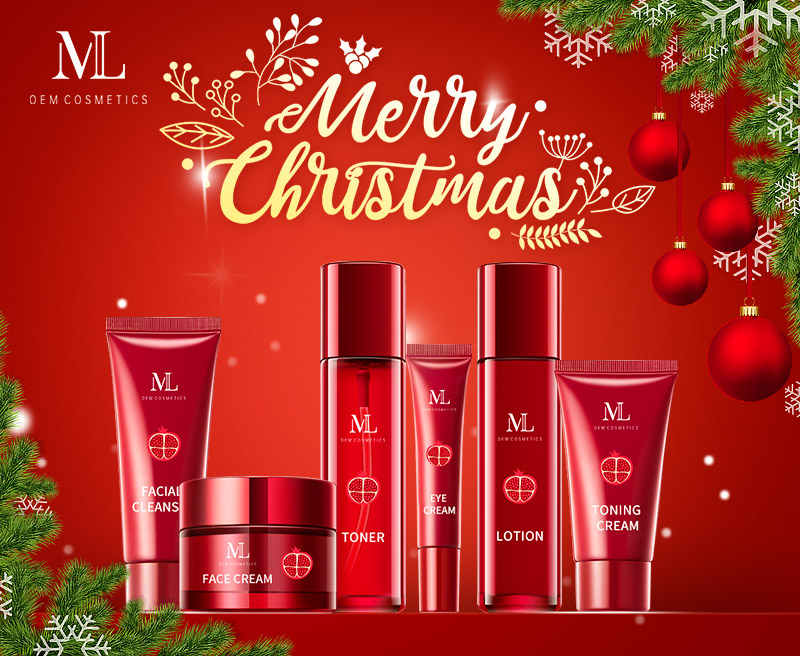 MLXL OEM Cosmetics vous souhaite un joyeux Noël et une bonne année