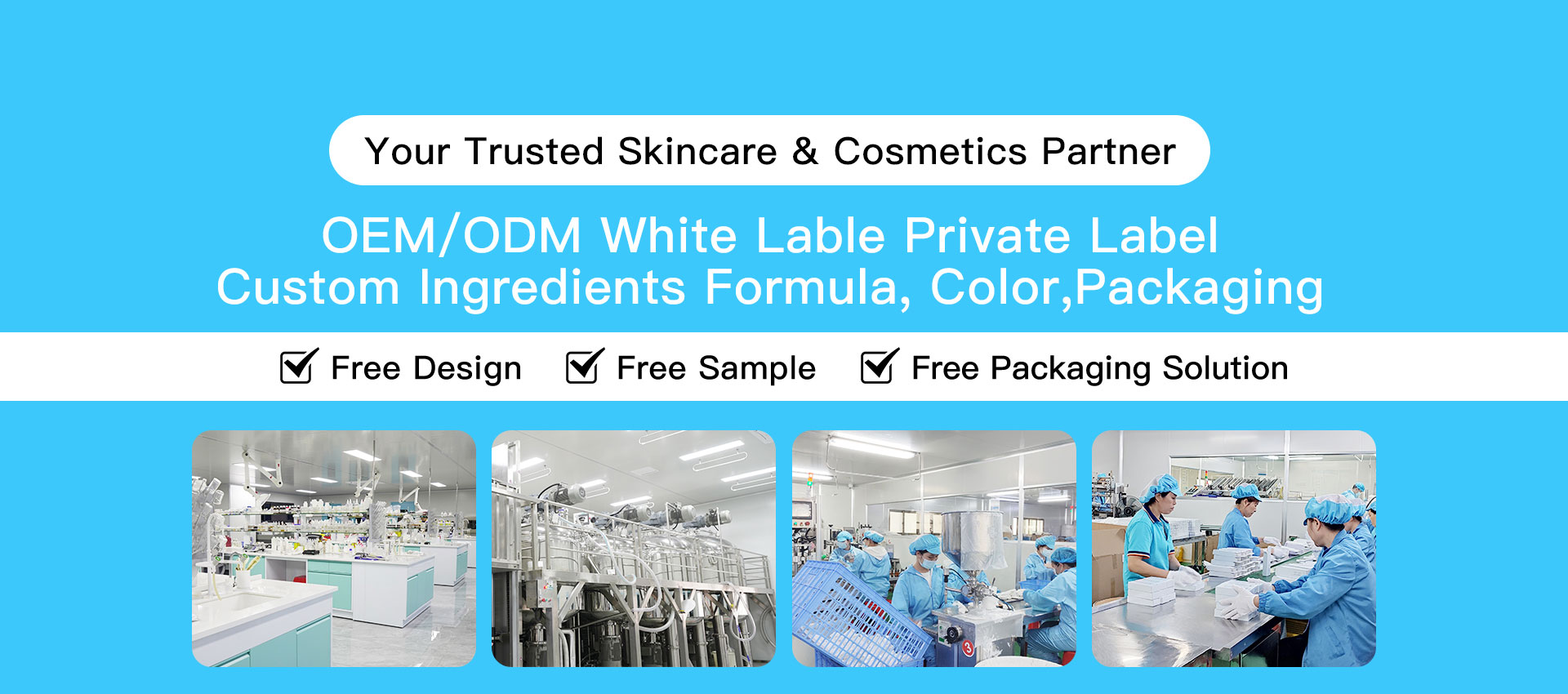 USINE DE COSMÉTIQUES OEM MLXL